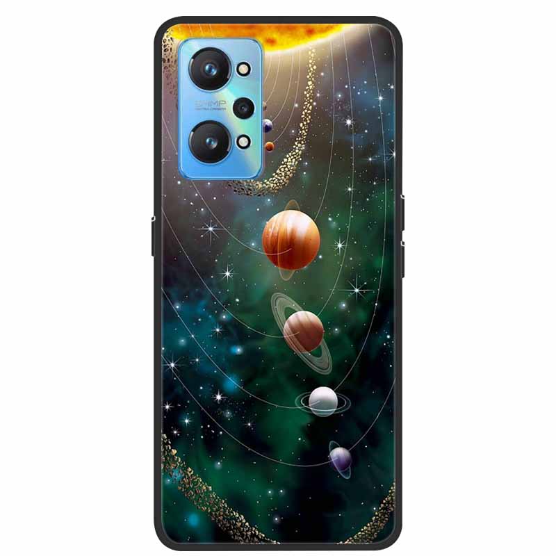 For Realme GT Neo 2 Case Silicone TPU Soft Cover Aesthetic Phone Case for Realme GT Neo2 Funda Realmi RMX3370 Shockproof Shell