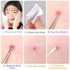 Blackhead Remover Tool Kit Professional Blackhead Extractor with Case And 5x Magnifying Glass for Pimples Blackheads Zit Removing Forehead Facial Nose