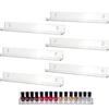 Acrylic Nail Polish Rack Wall Mounted Lipstick Nail Polish Bottle Holder Organizer Nail Paint Display Stand Shelf With Screws