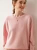 Women's Cashmere Round Neck Pullover Sweater - Autumn/Winter Thick Knit Base Layer
