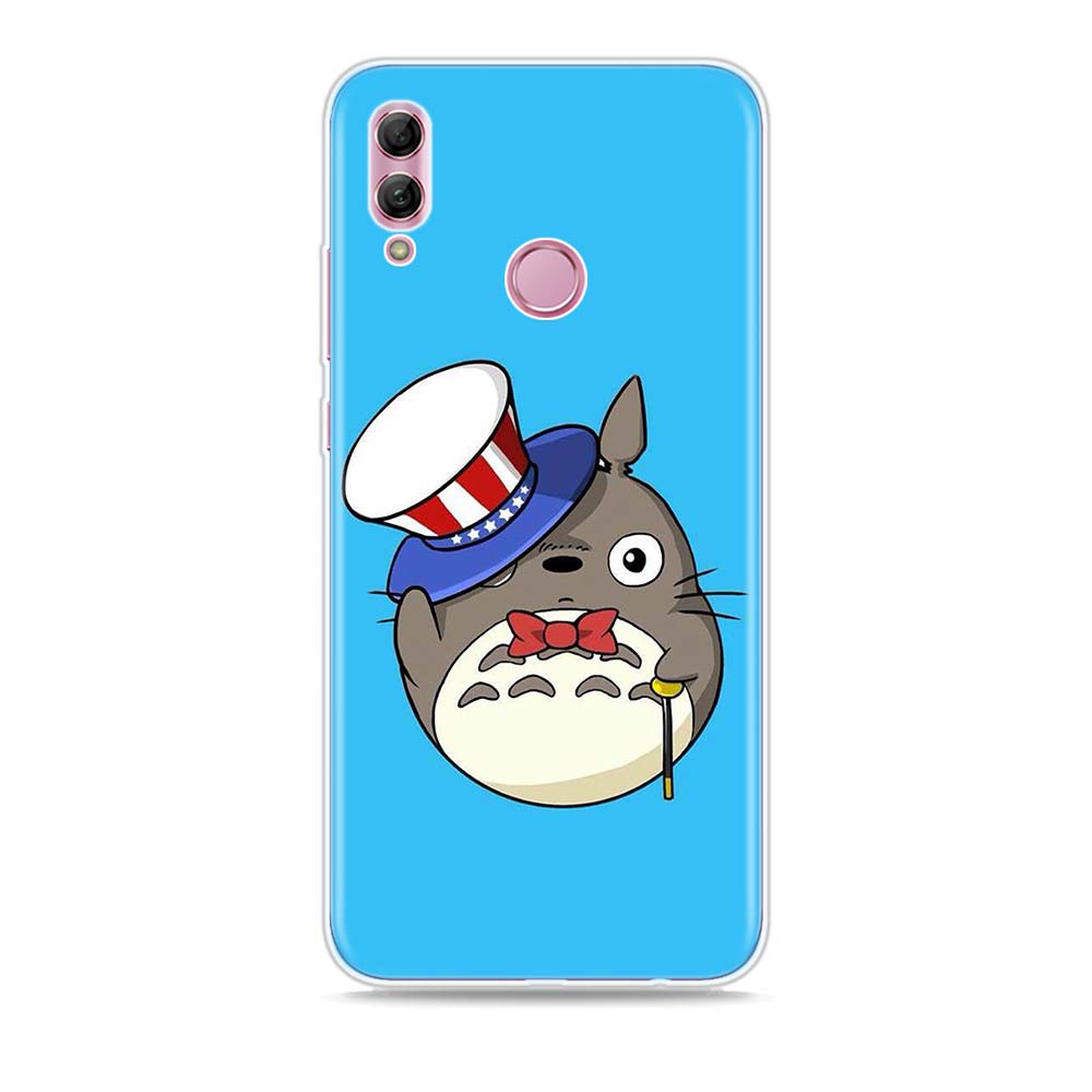 

Силіконовий чохол Ghibli Totoro Spirited Away для Honor 30 30S 30i 9 10 9A 9C 9S 9N 10i 10X 9X Lite Pro 5G Phone Case Honor 30 Pro Plus