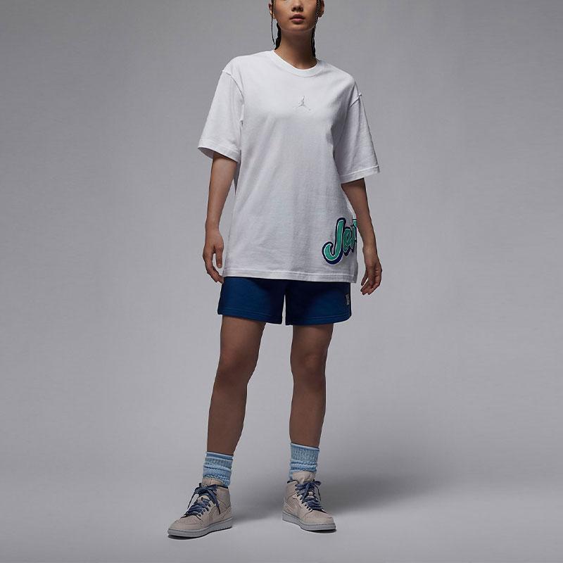 New Jordan T Shirts Women's White FQ0364-100