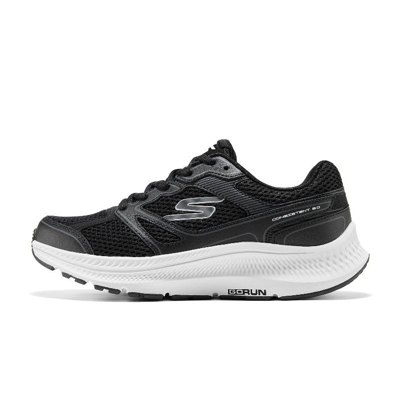Skechers Go Run Consistent 2.0 Women Low Top Running Shoes 128651-BKW 37