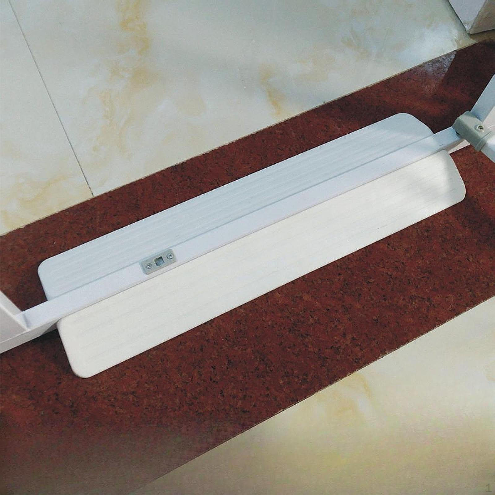 

Gate Stabilizer Feet, Prevents Trips, Easy Installation, Versatile, for Interior Doors белый