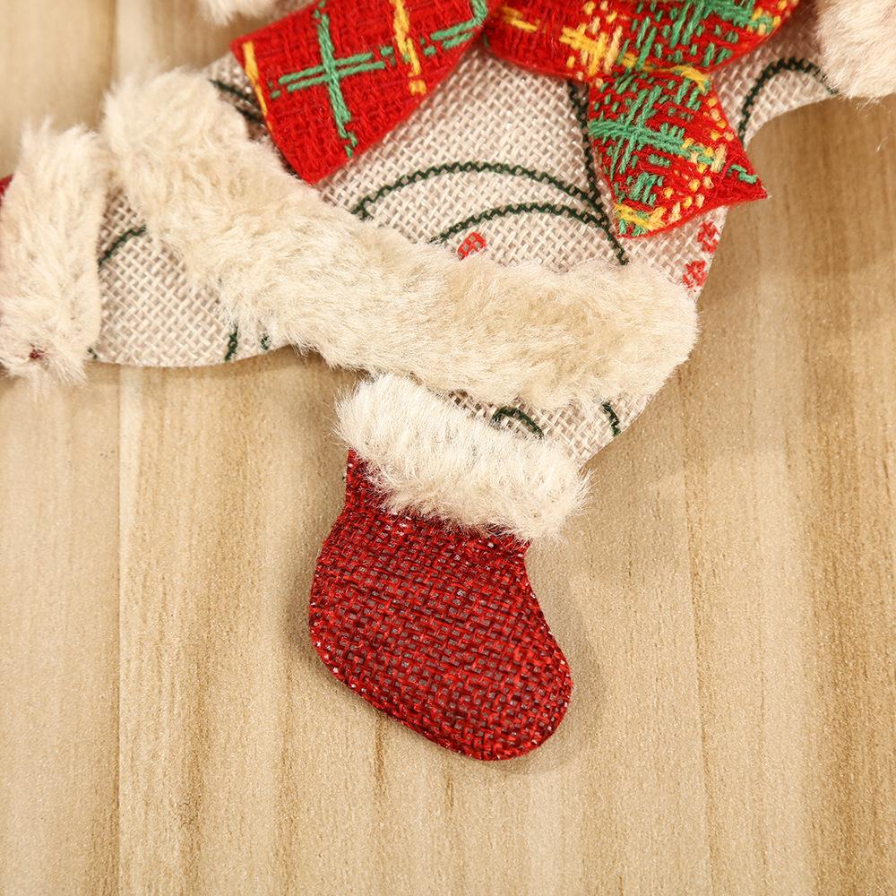 New Creative Fabric Christmas Small Ornaments, Christmas Tree Decoration Pendant, Dancing Doll Decoration, Christmas Tree Ornament Set