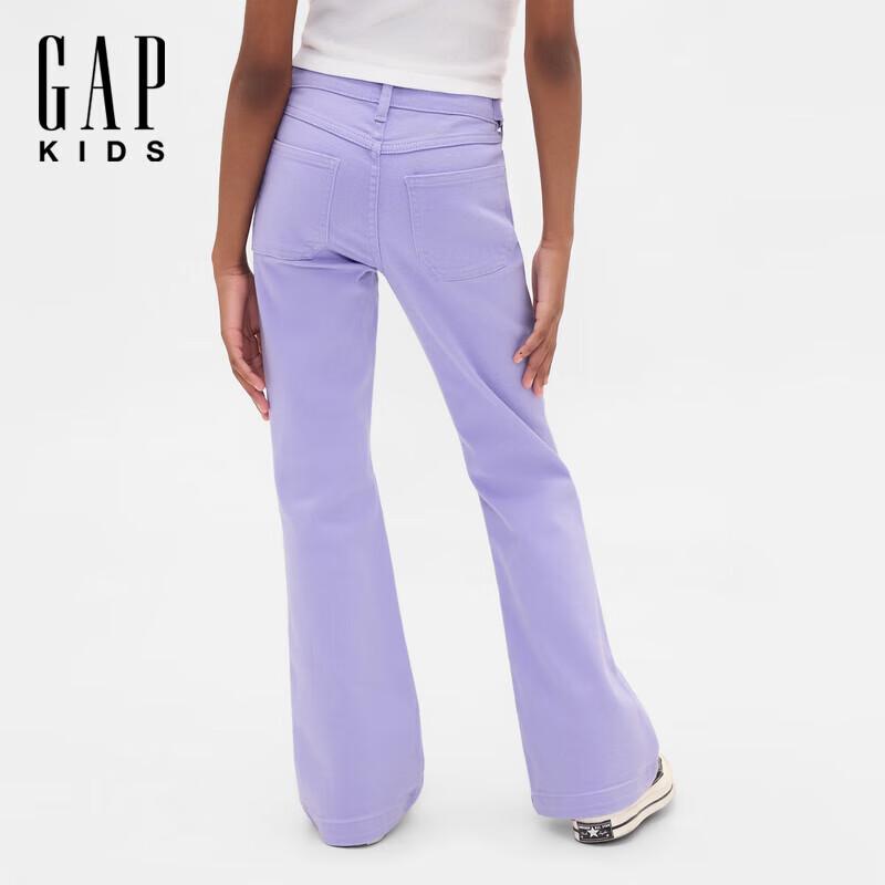 

GAP Girls Purple Denim Flare Pants 120 (6-7 Years)