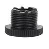 10 PCS Plastic Shock Proof 5 8  Male to 3 8  Female Screw Thread Adapter for Microphone Stand