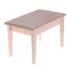 1Set Dining Table Chair Model 1:12 Dollhouse Mini Wooden Furniture Toy Set