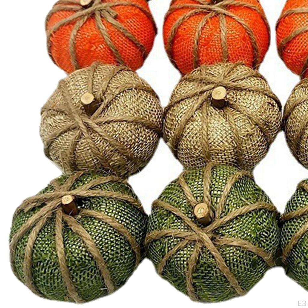 Artificial Pumpkin Decorative Lifelike Craft for Table Thanksgiving Decor