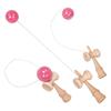 Kendama Certified Japan Association Is Skill Toy Made Wood Childrens Fitness Leisure. It Can Be Used Practice Competitions Classes Schools. (pink).