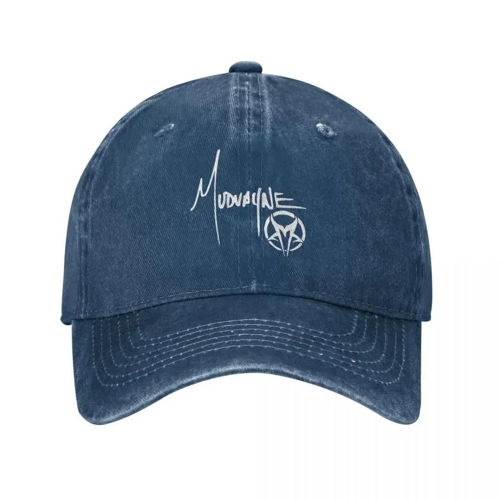 Classic Greg Tribbett Mudvayne Baseball Cap Men Women Distressed Denim Washed Snapback Hat Alternative Metal Band Outdoor Hats