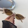 New Cross-border Retro Cat's Eye Half-frame Sunglasses Fashion Personality Modern Online Celebrity Street Sunglasses Women.