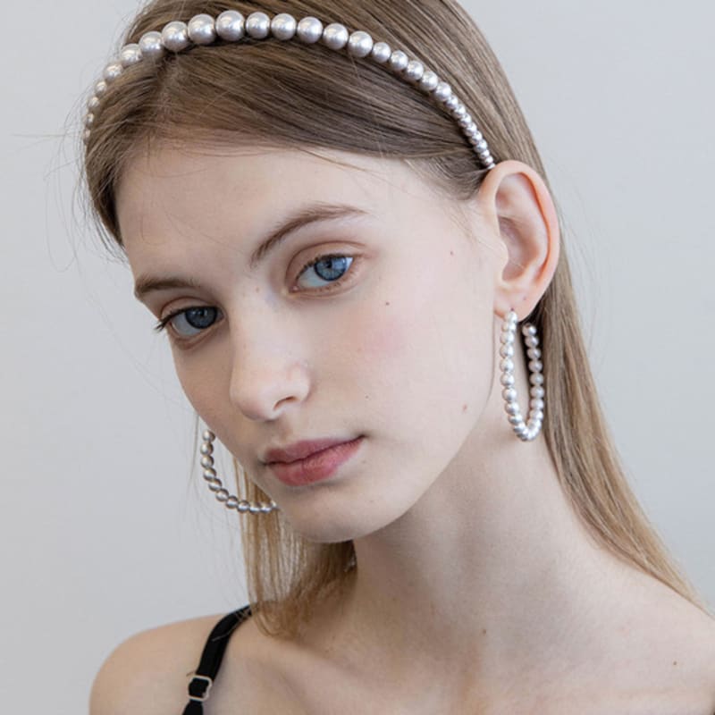 

Жан Поль Кларисс Эшель Металлический шар Повязка для волос JP-22-120HB GOLD