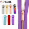 1/2/3/4/5Meters 5# Nylon Zipper Tapes with Sliders Coil Zippers Bag Purse Pocket Zip Pulls Head Repair Kit Sewing Accessories
