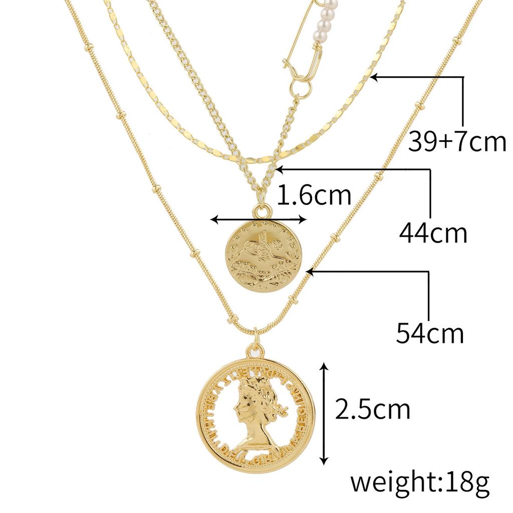 Necklace for Women Necklaces Ins Wind Multilayer Double Layer Necklace Collarbone Chain Love Heart Necklace Female Niche Design Sense Elegant Necklace