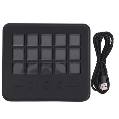 Studio Controller s 15 přizpůsobitelnými LCD klávesami Studio Controller Herní pracovní postup Makro klávesnice pro