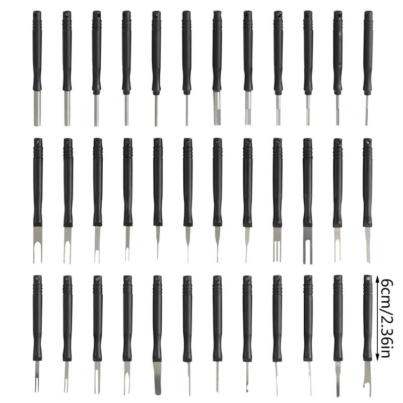 Multipurpose Automotive Terminal Removal Set, Electrical Pin Extractor Release Puller Kit Tool for Car Connector Service