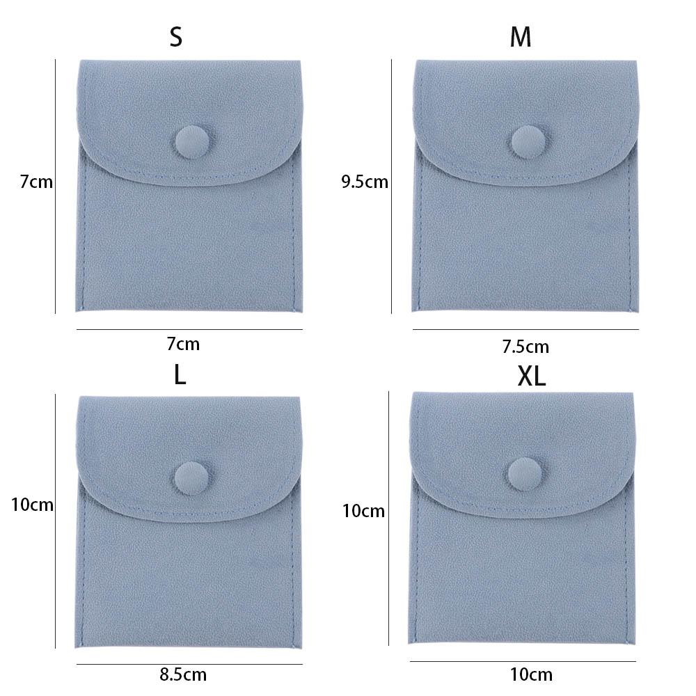 Wedding Rings Botton Earring Storage Jewelry Bags Velvet Pouch Packaging Bags Gift Packaging