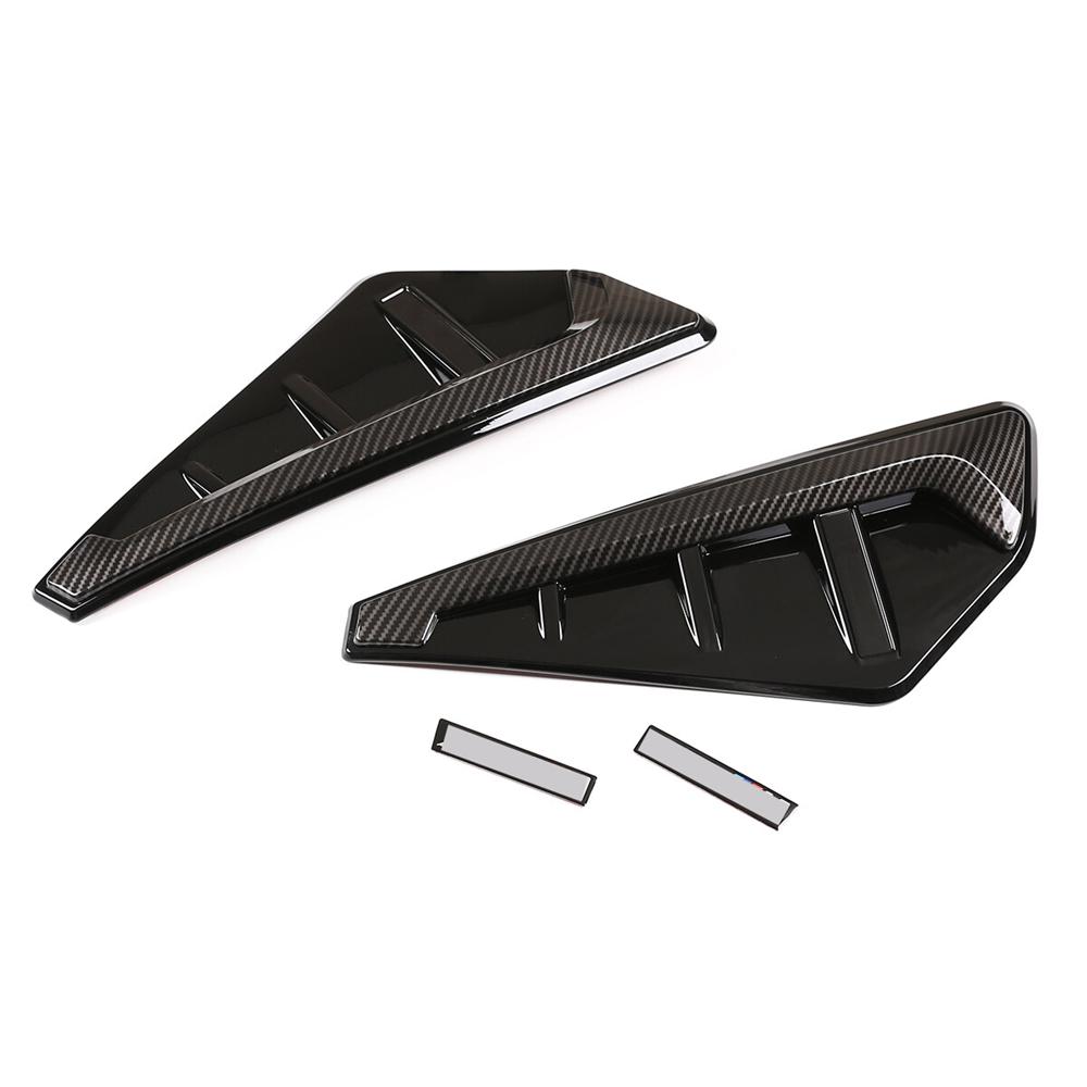 Vzhled uhlíkových vláken Boční křídlo Větrací otvor blatníku Kryty Pro 2019-2022 Bmw X5 G05 X5M