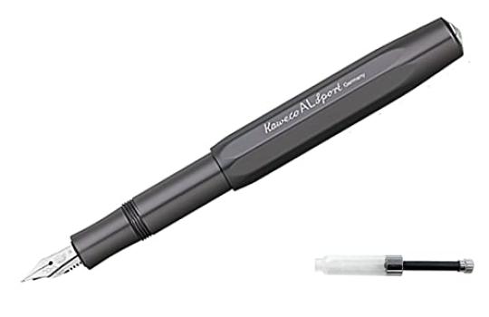 

Перьевая ручка Kaweco mini Arusport [с конвертером] (M) [Серый (Титаново-коричневый)]