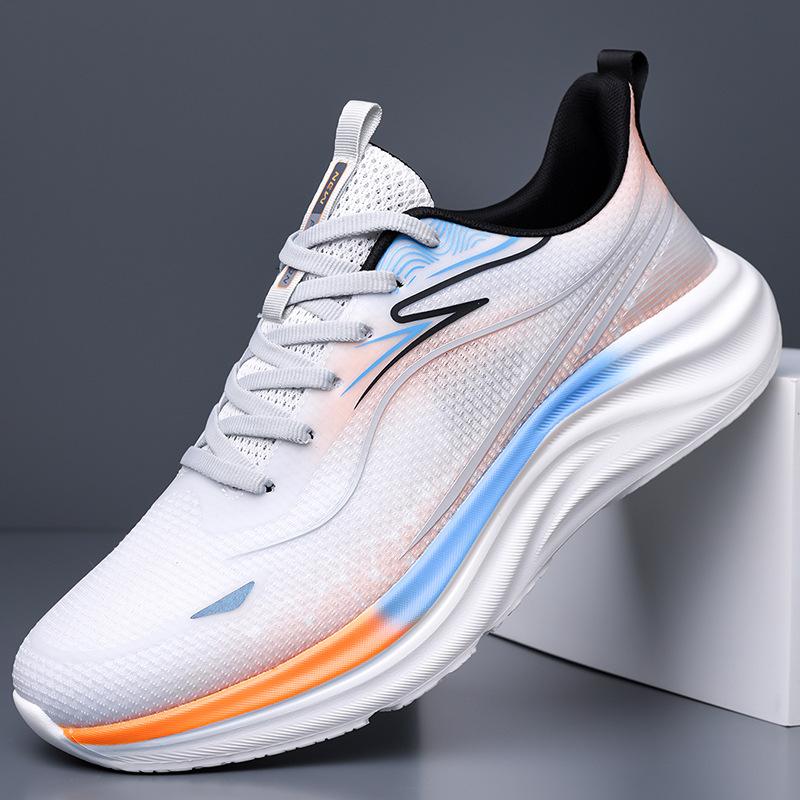 Mesh Breathable Sneakers Men's New Spring and Autumn Versatile Comfortable Lightweight Student Running Men's Shoes