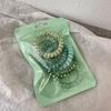 6Pcs Solid Color Ponytail Holder for Women Elastic Hair Rope Hair Accessories