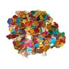 Heart-Shaped Transparent Latex Balloon with Star Sequin Confetti