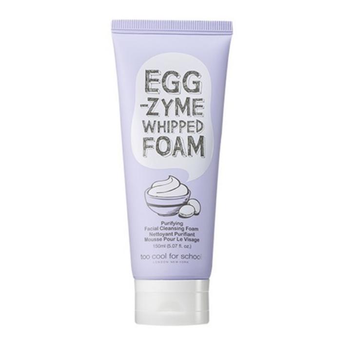 Too Cool For School Eggzyme Whipped Foam Cleanser 150ml – Enzyme Deep Cleansing Foam 1 ea