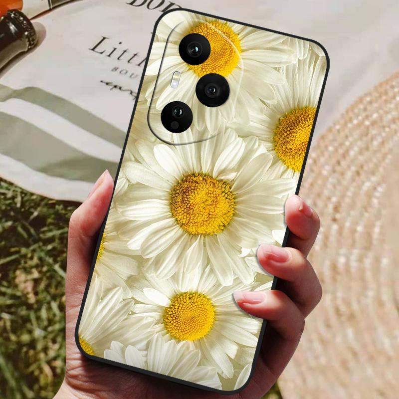 For Honor 400 Pro Case Soft Silicone Cover Black Bumper TPU For Honor 400 Pro 5G Case Honor400 Global Funda Phone Cases Cover