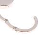 Simple Round Metal Folding Bag Hook Holder Portable Handbag Hooks Keychain Table Side Hangers Multipurpose Non-Slip Hook