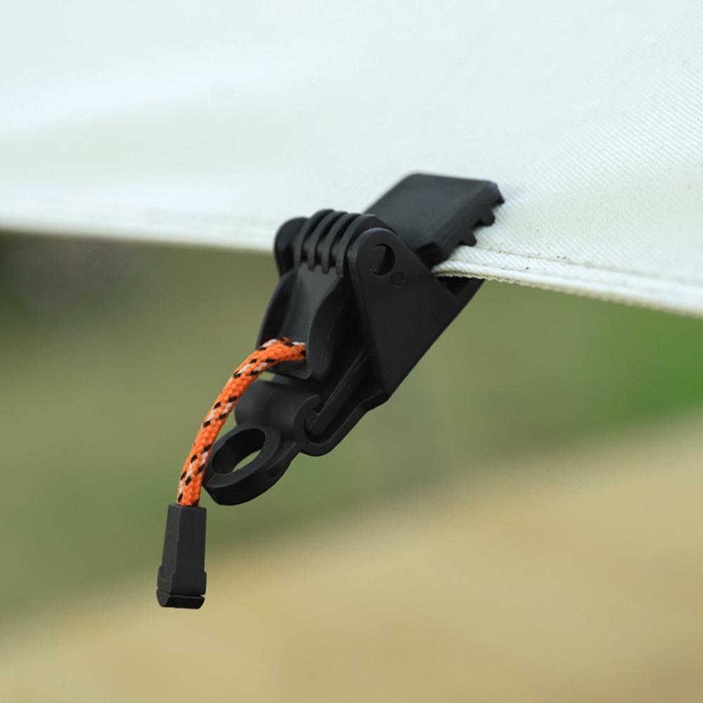 4 Pcs Nylon Tent Clip Heavy Duty Windproof Clamps Durable Awning Clamp  Caravan Canopies