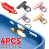 4-1PCS Mini Metal Phone Lanyard Tab Universal Dual-hole Silent Hole Clip Phone Lanyard Card Gasket Cellphone Wrist Cord Gaskets