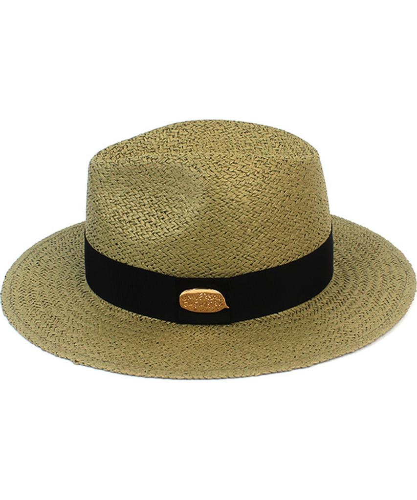Yunibeosyeolkemiseuteuli Swing Basic Khaki Fedora Summer Fedora