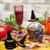 4PCS Halloween Prop Miniature Witch Hat Wine Bottle Hats Small Hats  Halloween Decoration