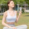 Handheld small fan, bladeless cold air, portable and portable mini USB charging, silent electric fan