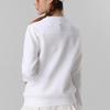 Adidas Sweatshirts Women's White Crew Neck Moderate Regular GR3748