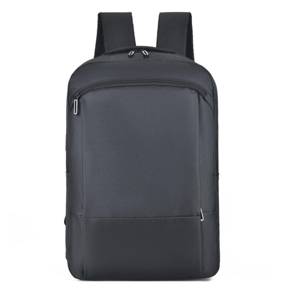 

Рюкзак из ткани Оксфорд с множеством карманов, водонепроницаемая сумка для ноутбука, повседневный студенческий рюкзак для улицы чёрный