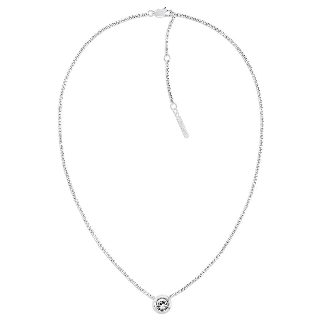 Calvin Klein Fashion Series Minimalist Elegant Stainless Steel Necklace Unisex Necklace 35000769