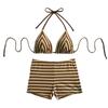 Women's Split Bikini Swimsuit Two-Piece Sport Swimsuit