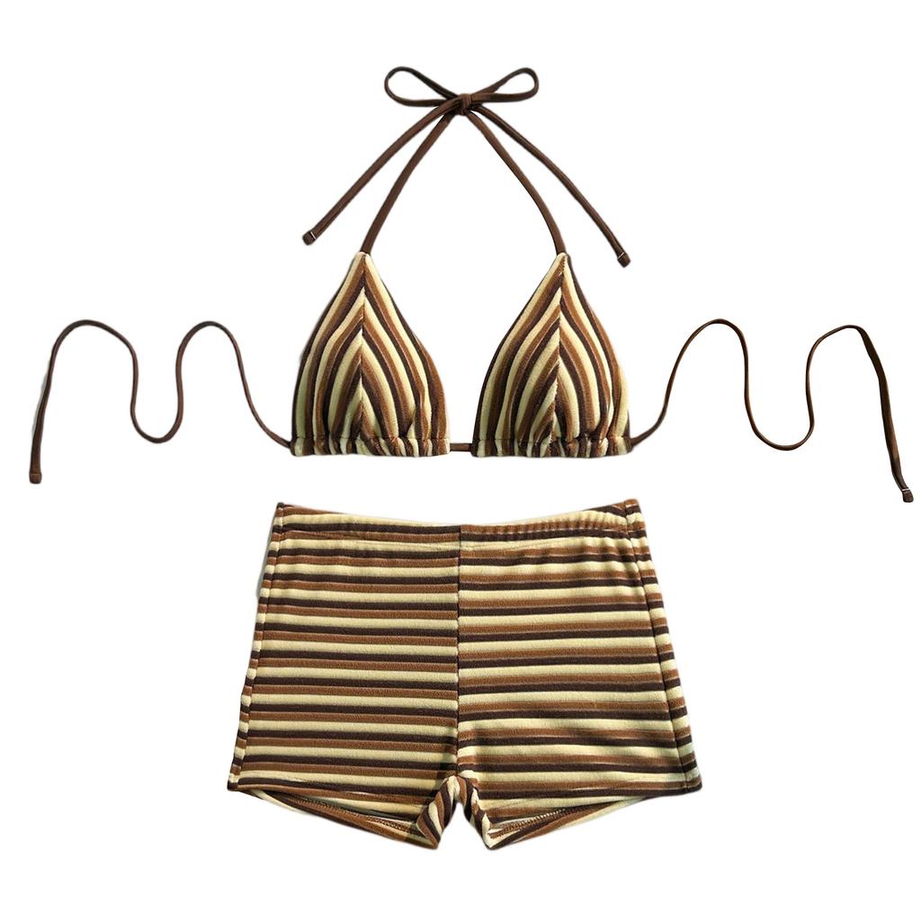 Women's Split Bikini Swimsuit Two-Piece Sport Swimsuit