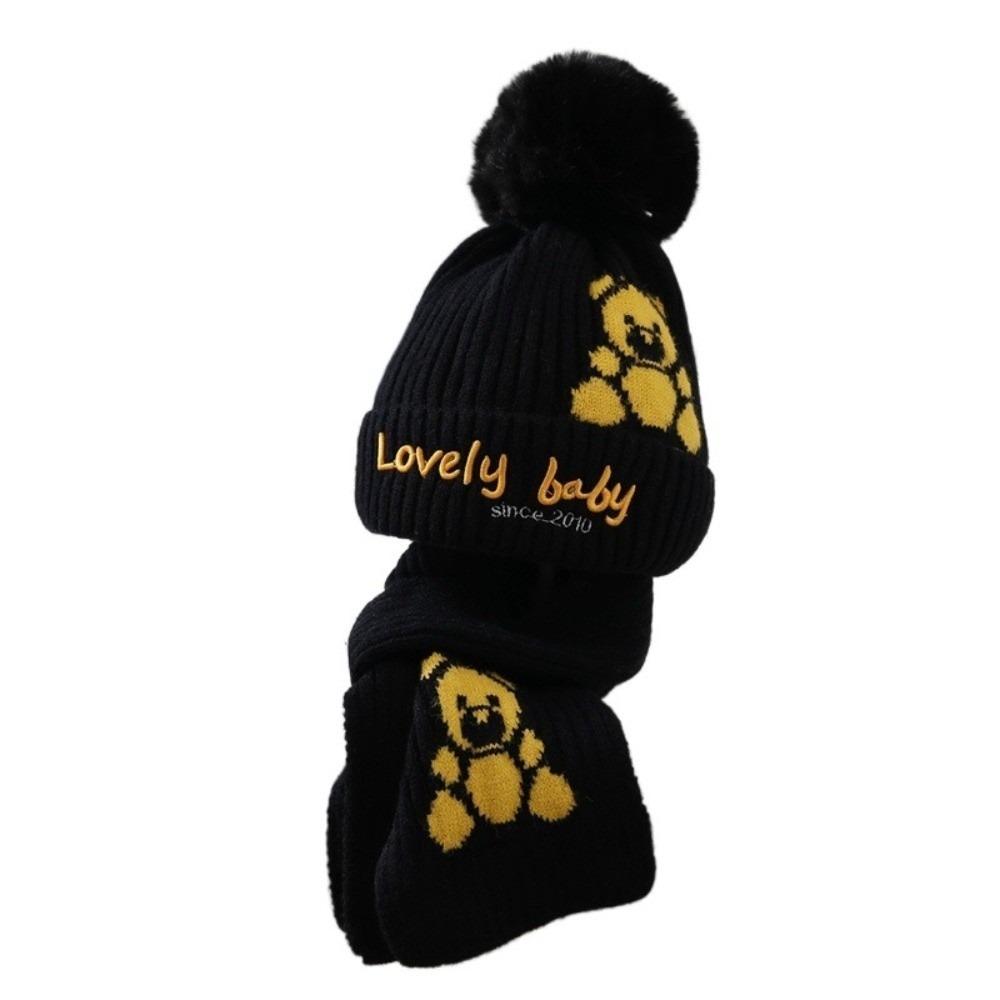 

Зимняя шапка-шарф от холода, милый дизайн, детская шапка-шарф, теплые аксессуары, теплая вязаная шапка, студенческая одежда