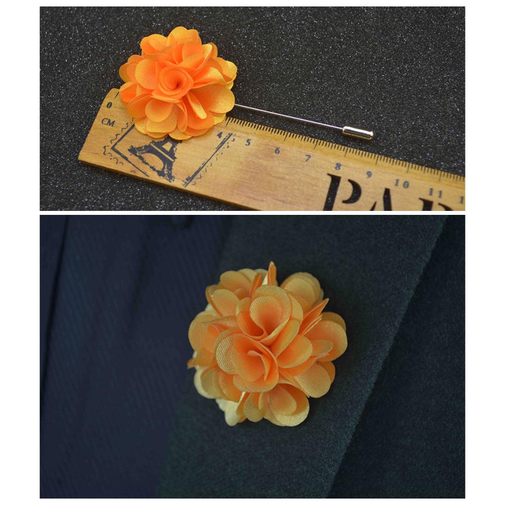 Brooches Lapel Suits Decorations Handmade Pins Wedding Groom Boutonniere Party Collar Coat Clothing Accessories