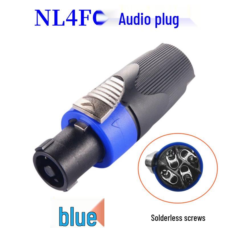 8-Pin Solderless Audio Speaker Plug Socket