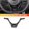 For Kia Optima K5 GT-line ABS Car Sticker Carbon Fiber Steering Wheel Trim Frame Cover Decoration Accessories