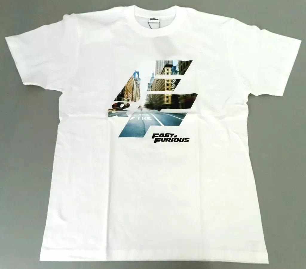 

Fast and Furious Graphic T T-Shirt White Cotton L Size Official 2024 New M