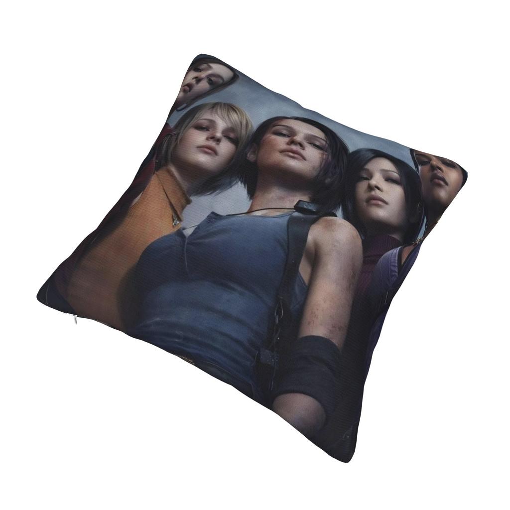 Residents Evils 9 Pillow Covers Merchandise Printed Cushion Cover Decoration Games Pillow Case Cover Living Room Multi-Size