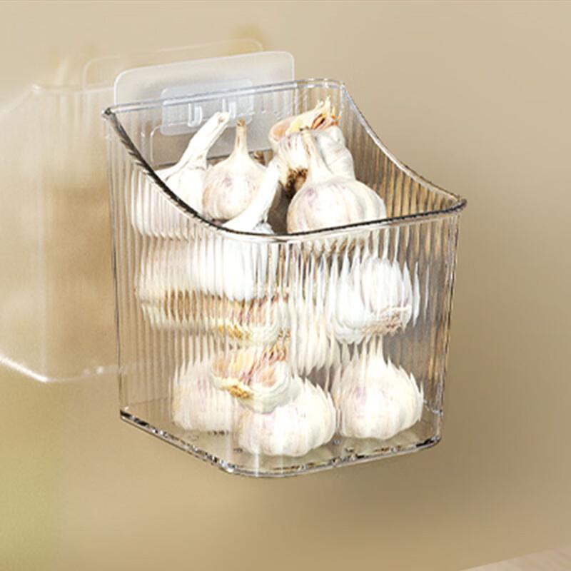 Xidian Wall-Mounted Kitchen Storage Baskets, 2-Pack