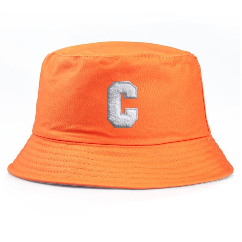 New Letter C Bucket Hat Fisherman Cap For Men And Women