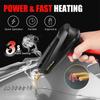 200W 2 in 1 Upgraded Welder Machine Plastic Welding Kit Hot Stapler Soldering Gun 6/4 Types Staples Car Bumper Repair Tool