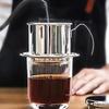 Steel Filter Vietnamese Coffee Pot With Handle Coffee Drip Filter  Pour Over Coffee